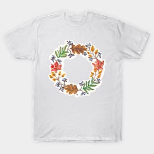 AUTUMN WREATH T-Shirt